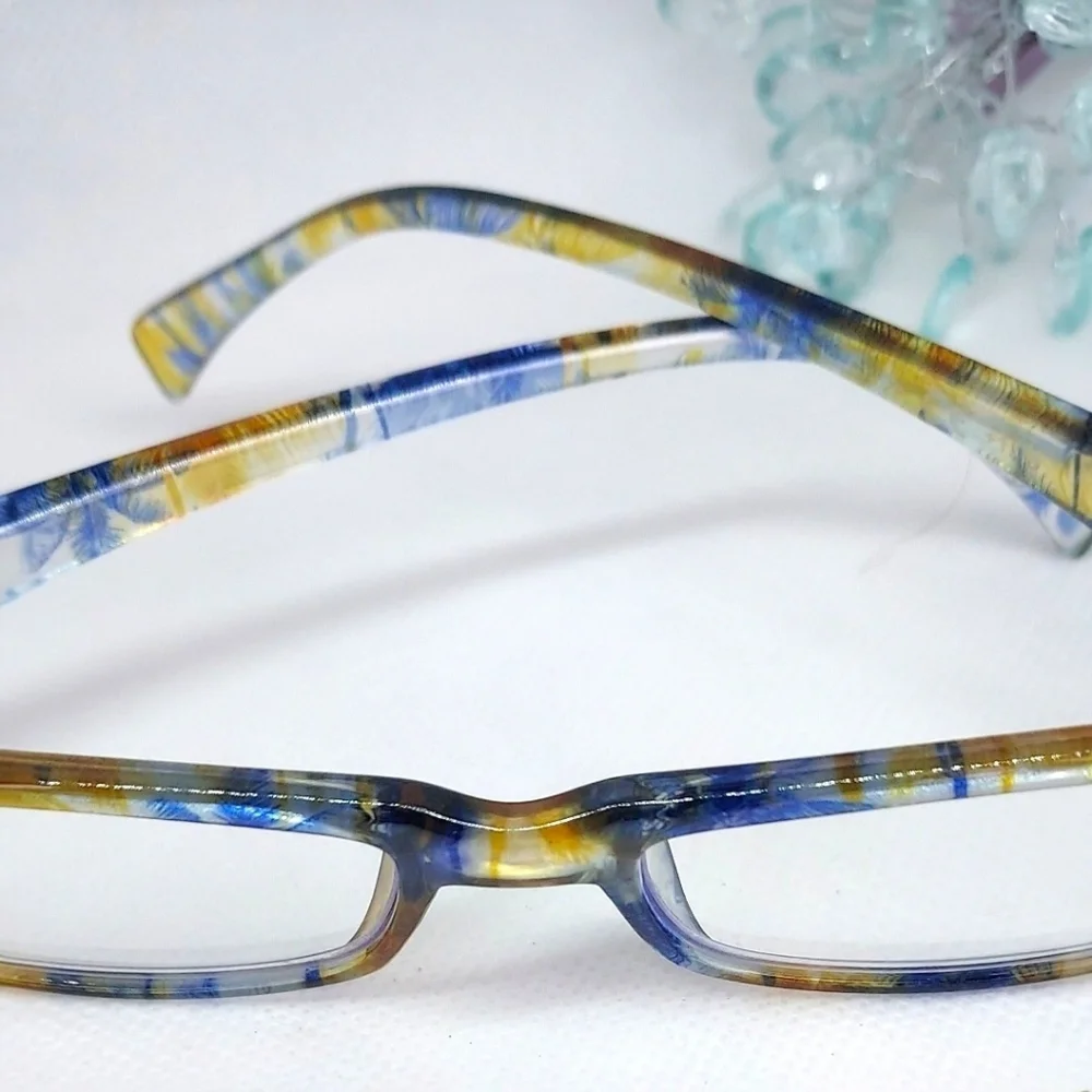 Reading Glasses +1.75 With Matching Blue Case And Dust Bag NWT